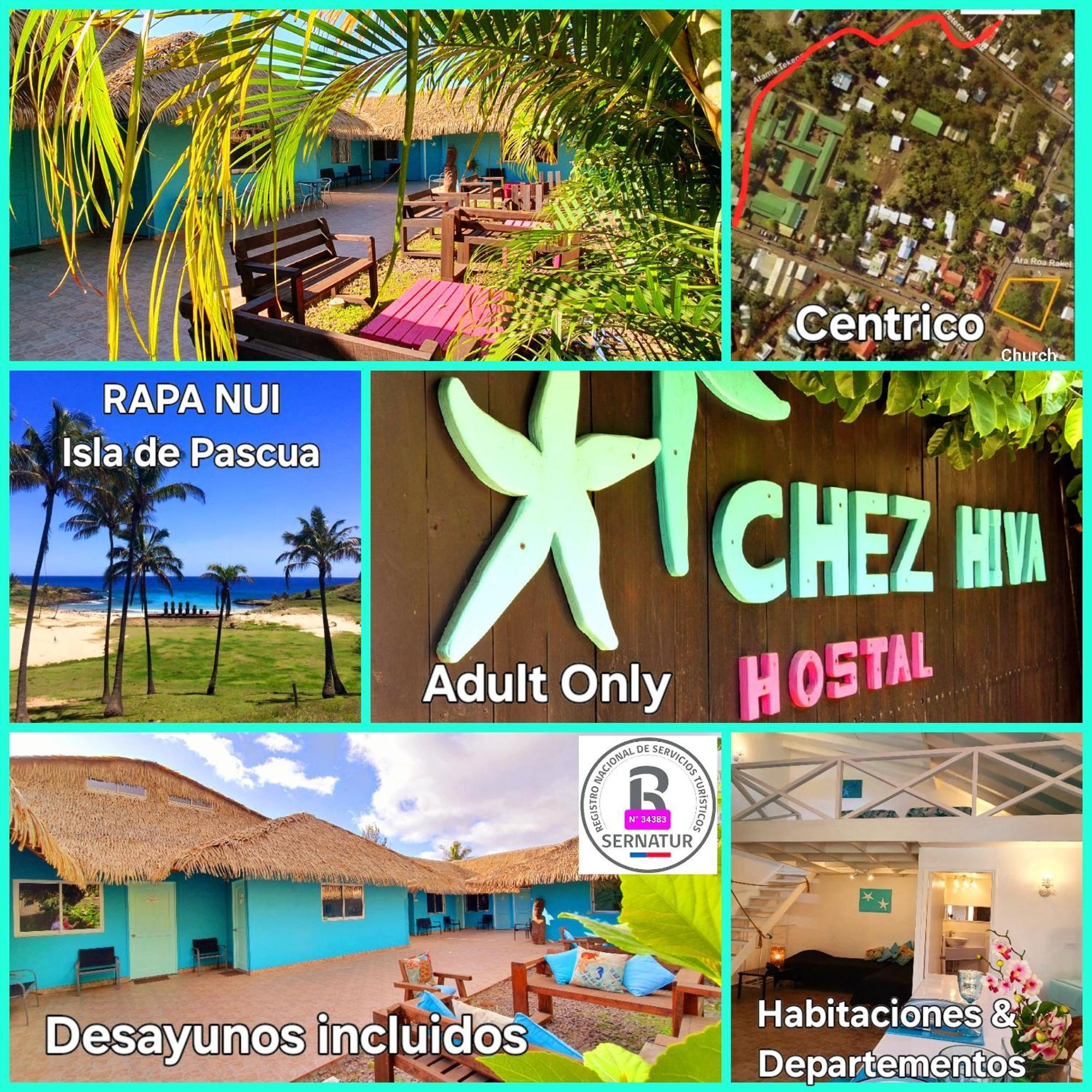 Hotel & Apartments "Chez Hiva" Hanga Roa Exterior foto
